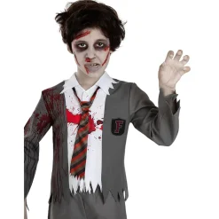 Disfraz de estudiante zombie niño 5-6 años
