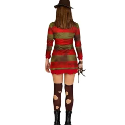 Disfraz de Freddy Krueger mujer XL Pesadilla en Elm Street