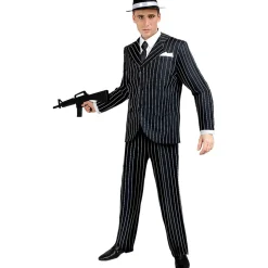 Disfraz de gangster negro años 20 M