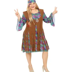 Disfraz de hippie para mujer XXXXL