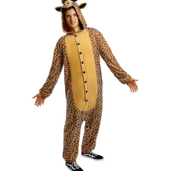 Disfraz de jirafa onesie para adulto S-M