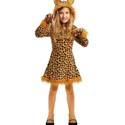 Disfraz de leopardo para niña 5-6 años