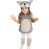 Disfraz de lobo peluche niño 3-4 años