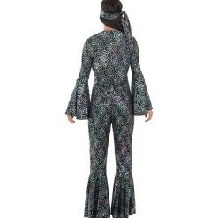 Disfraz de los Años 70 disco para mujer S