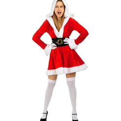 Disfraz de Mamá Noel Deluxe mujer S