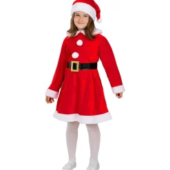 Disfraz de Mamá Noel Deluxe niña 10-12 años