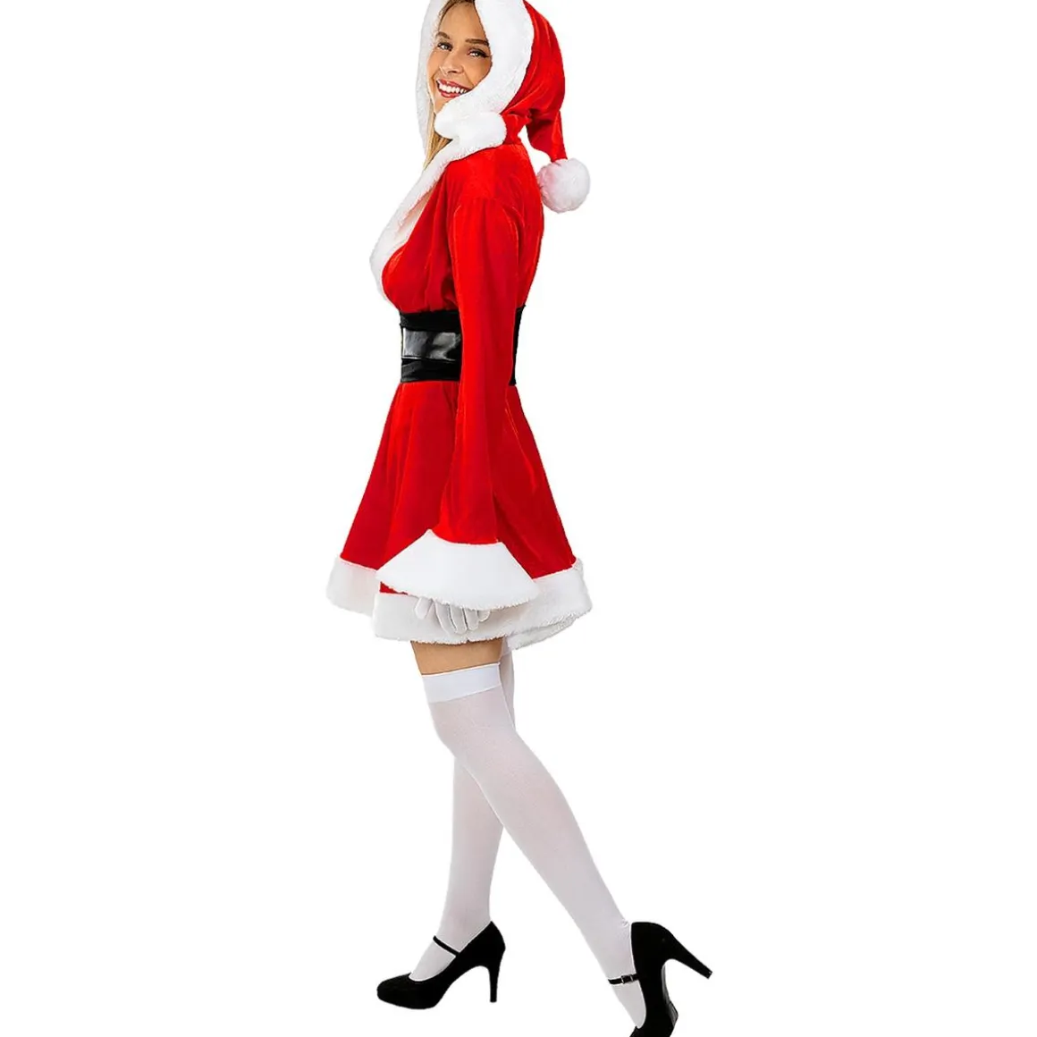 Disfraz de Mamá Noel Deluxe mujer XL