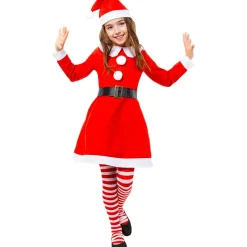 Disfraz de Mamá Noel niña 10-12 años