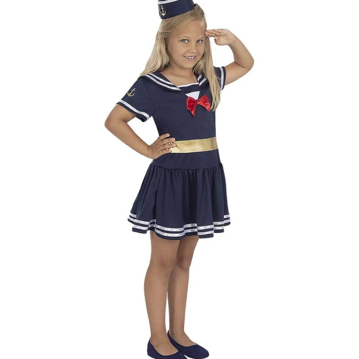 Disfraz de marinera para niña 7-9 años