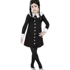 Disfraz de Miércoles Addams niña 10-12 años