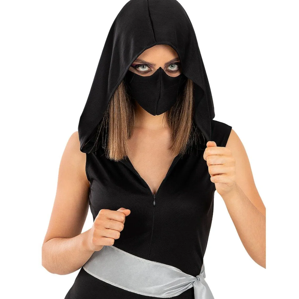 Disfraz de Ninja para mujer XXL