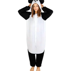 Disfraz de oso panda onesie para adulto L-XL