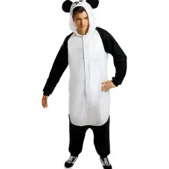 Disfraz de oso panda onesie para adulto S-M