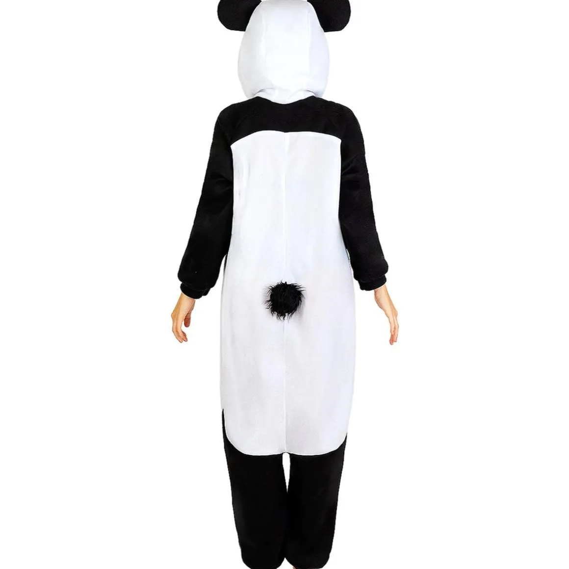 Disfraz de oso panda onesie para adulto S-M