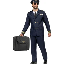 Disfraz de piloto de aviones para hombre L