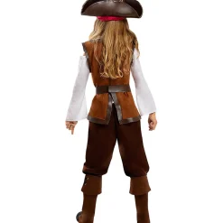 Disfraz de pirata para niña - Colección Caribe 10-12 años