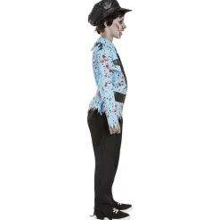 Disfraz de Policía Zombie (7-9 años)