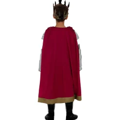 Disfraz de rey Arturo Deluxe para niño 3-4 años