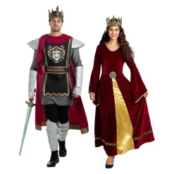 Disfraz de rey Arturo Deluxe para hombre XL