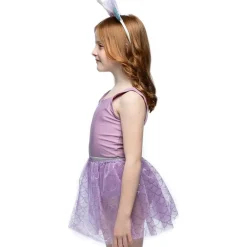 Disfraz de sirena con falda brillante y tiara ㅤ