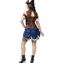 Disfraz de Steampunk corto para mujer XL