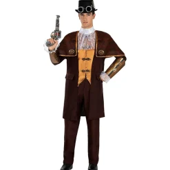 Disfraz de Steampunk elegante para hombre XL