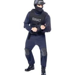 Disfraz de SWAT para hombre L
