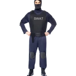 Disfraz de SWAT para hombre XL