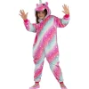 Disfraz de unicornio multicolor onesie para niños 10-12 años
