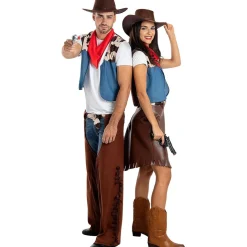 Disfraz de vaquera para mujer L-XL