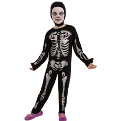 Disfraz infantil - Esquelita purpurinita 8-10 años