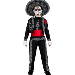 Disfraz infantil Día de los Muertos (5-6 años)