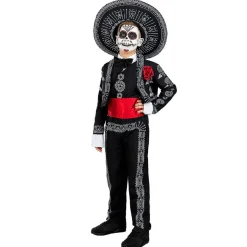 Disfraz infantil Día de los Muertos (5-6 años)