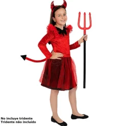 Disfraz infantil de Diablesa (3-4 años)
