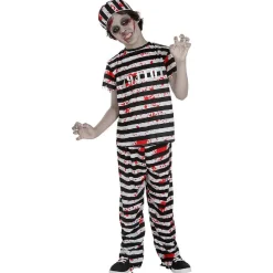 Disfraz infantil de Prisionero Zombie (10-12 años)
