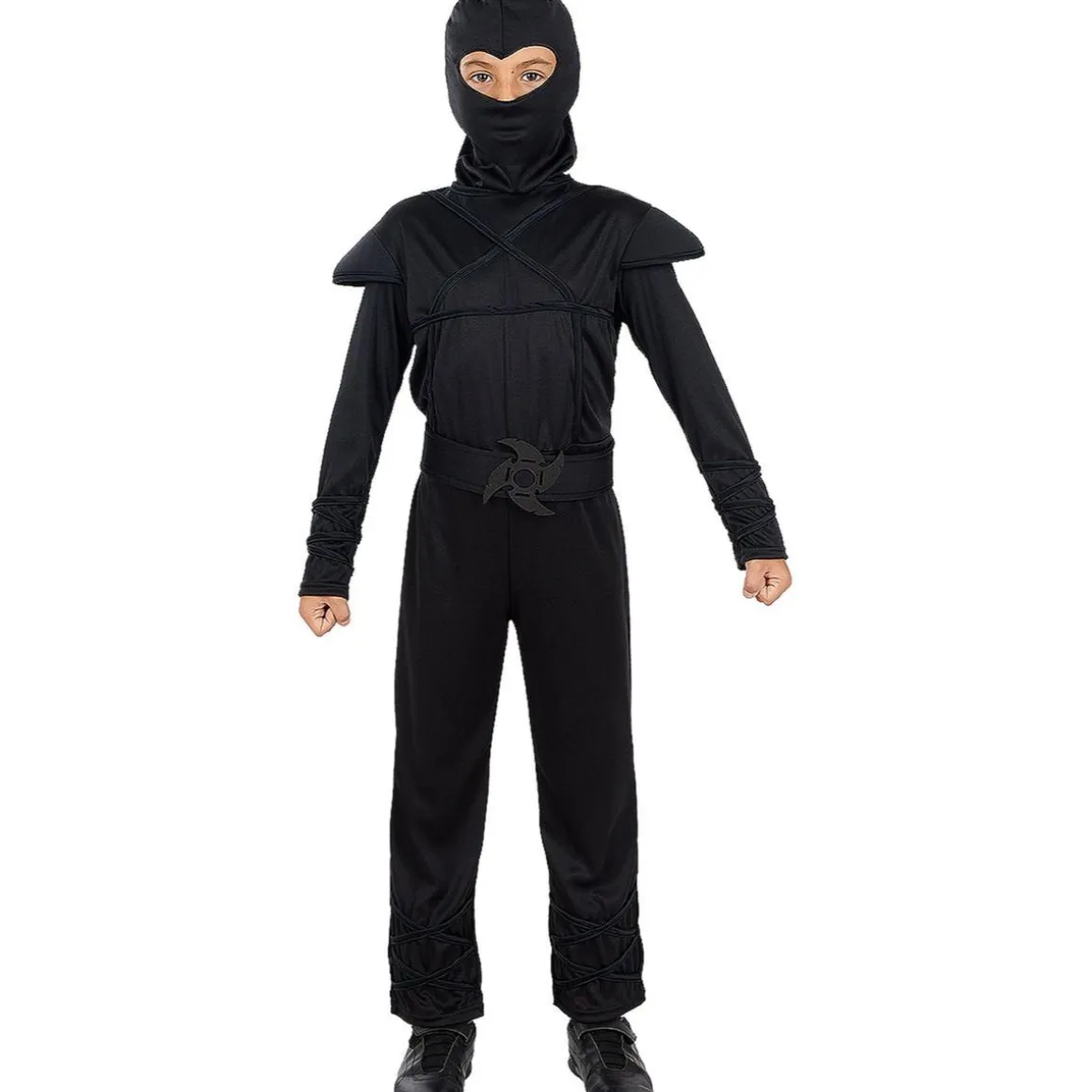 Disfraz Ninja negro para niño 7-9 años