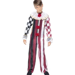 Disfraz Payaso Terrorífico Premium niño 7-9 años