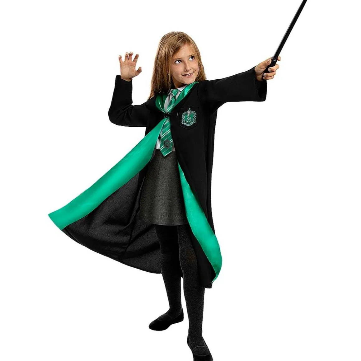 Disfraz Slytherin Harry Potter para niños 7-9 años