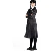 Disfraz uniforme Miércoles con peluca talla M ㅤ