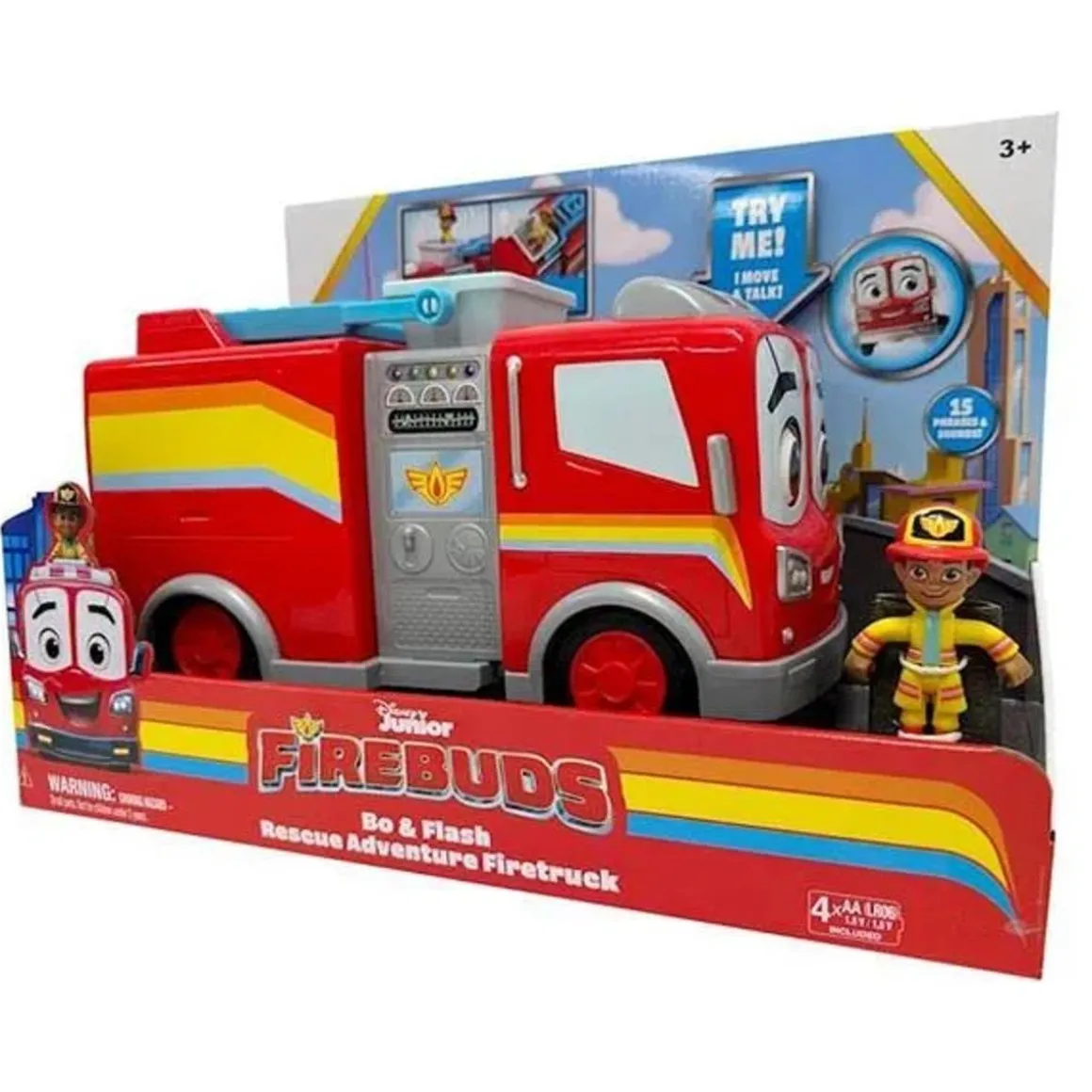 Disney - Camión de bomberos interactivo para rescate