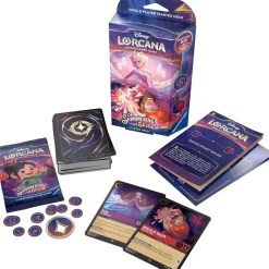 Disney Lorcana - Shimmering Skies - Mazo de inicio Amatista/Rubí en ingles