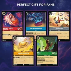 Disney Lorcana - Shimmering Skies - Mazo de inicio Amatista/Rubí en ingles