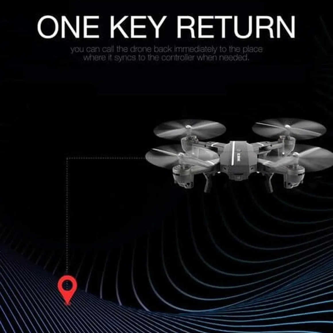 Dron con cámara de 2 MP 88KLACK07