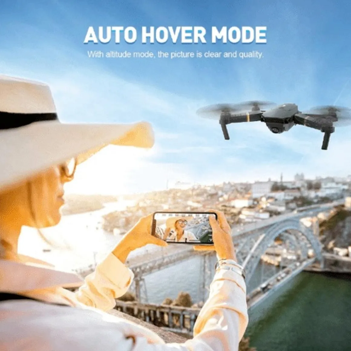 Dron con cámara 720p EKLACK58