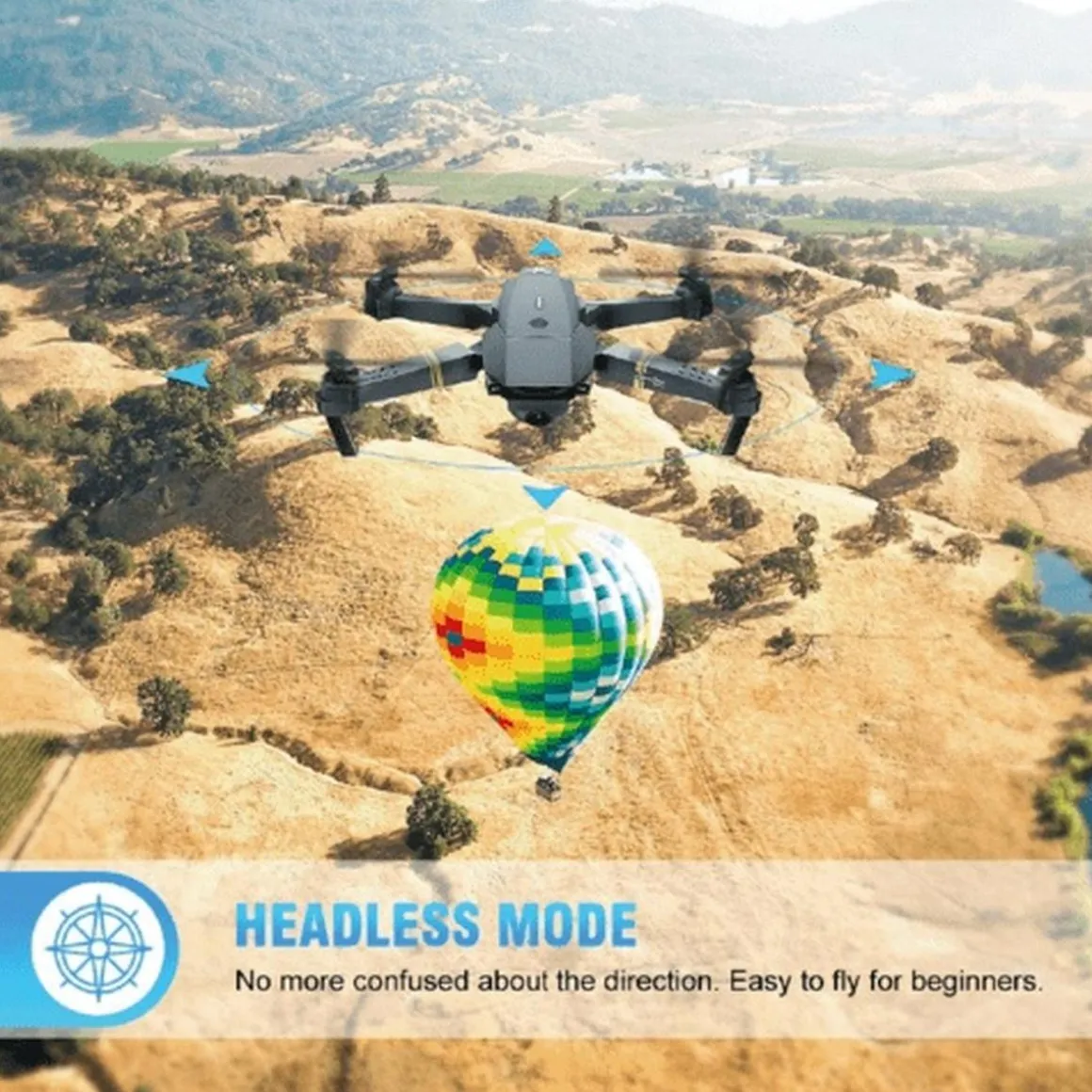 Dron con cámara 720p EKLACK58