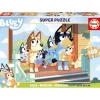 Educa Borras - Bluey - Puzzle de madera infantil 100 piezas Paisajes ㅤ