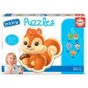 Educa Borrás - Animales - Baby Puzzle