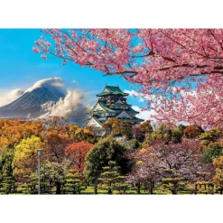 Educa Borrás - Castillo de Osaka, Japón - Puzzle 2000 piezas