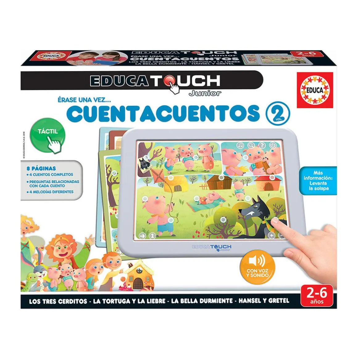 Educa Borrás - Educa Touch Junior Cuentacuentos 2