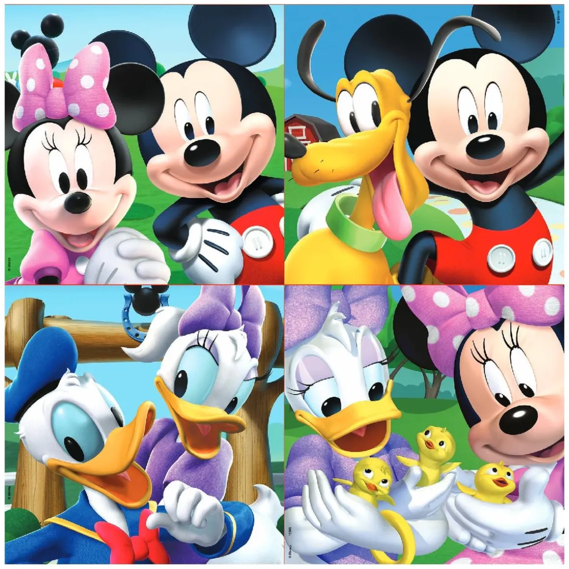 Educa Borrás - Mickey Mouse - Maleta Puzzles Progresivos